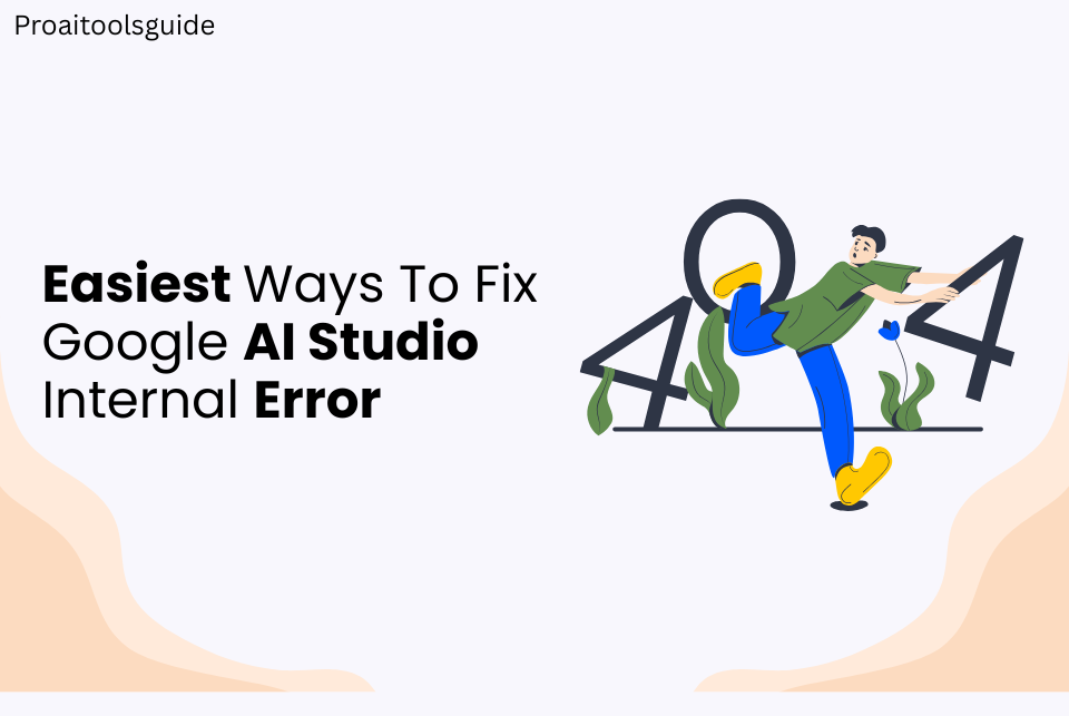 how to fix Google AI studio internal error